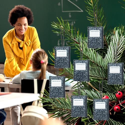 Back to School Felt Hanging Ornaments - 12PCS Composition Notebook Decor