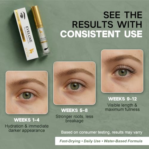 DR.TAGY Eyeluxe Lash & Brow Growth Serum - Water-Based, Oil-Free