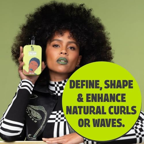Pardon My Fro Curl Enhancing Cream 12 Fl Oz - Hydrating, Frizz Control for Defined & Bouncy Curls