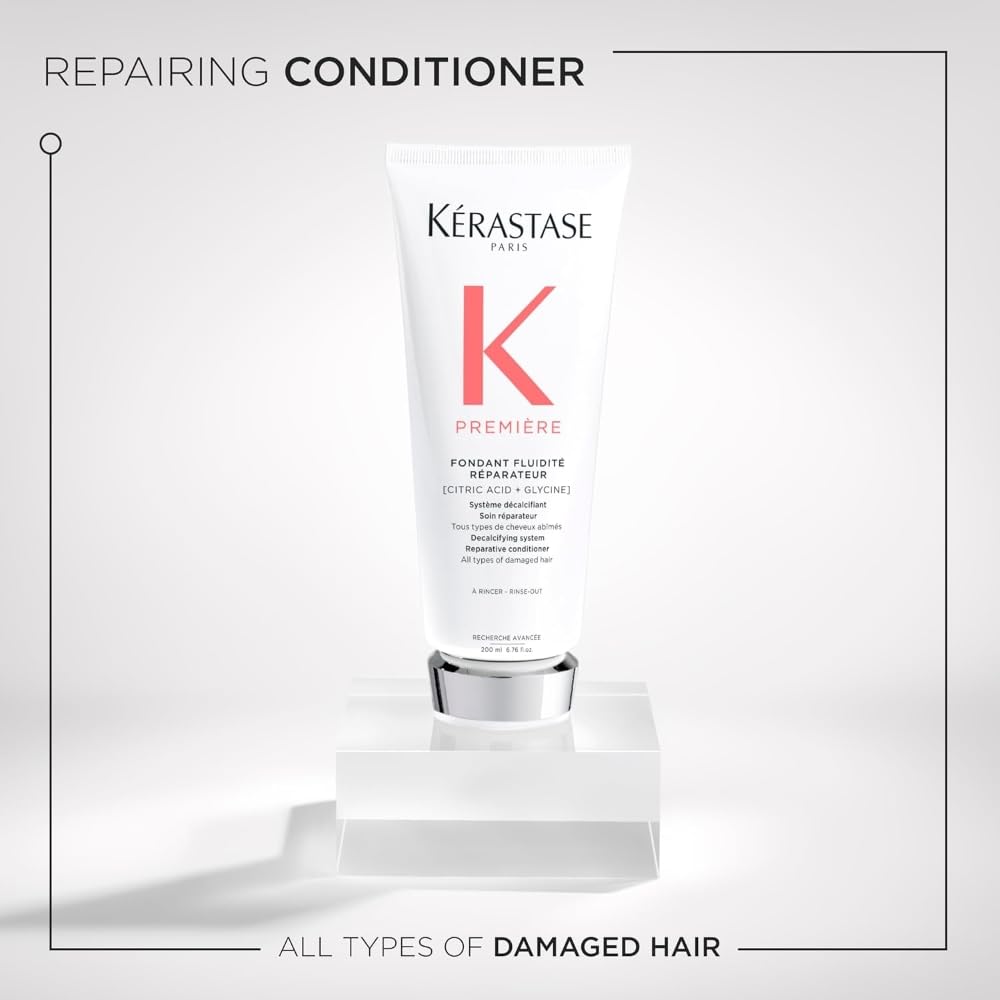 Kerastase Hair Repair Conditioner - Intense Hydration for Breakage & Damaged Hair | Anti-Frizz & Smoothing