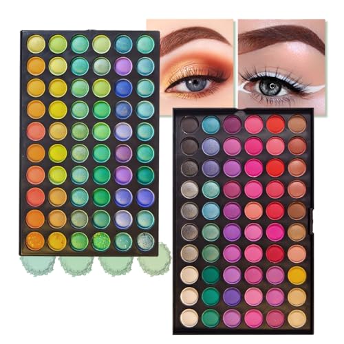 Pure Vie 120 Colors Eyeshadow Palette #1 - Matte & Shimmer Eye Makeup