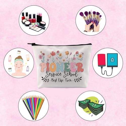 Pioneer Service Bag - Durable Canvas Cosmetic Makeup Organizer