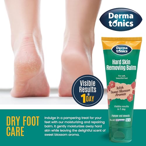 Dermatonics Hard Skin Removing Balm for Feet, 70ml - Sweet Blossom Aroma