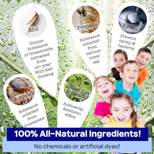 KN FLAX Apple Spearmint Natural Mouthwash Travel Pack - Alcohol-Free, 15x10ml