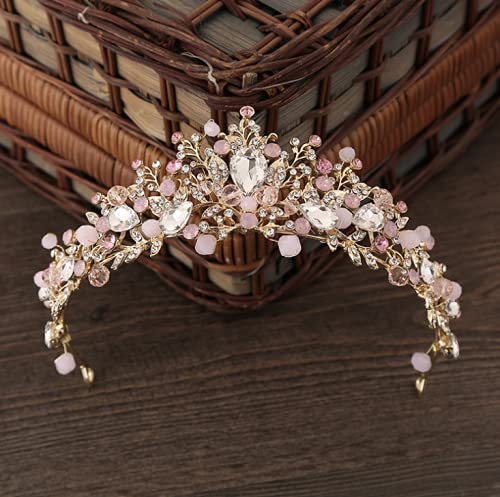 Elegant Bride Crown Tiara - Luxury Bridal Jewelry for Prom & Weddings