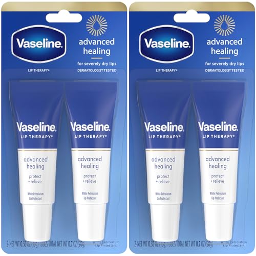 Vaseline Lip Therapy Advanced Formula - 0.35 oz Pack of 4