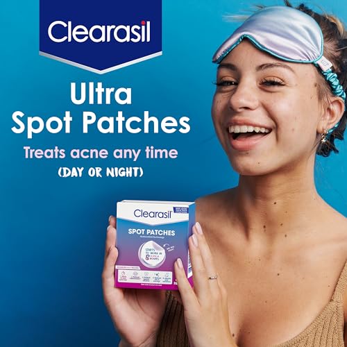 Clearasil Day & Night Acne Spot Patches, 30 Count - Hydrocolloid Treatment