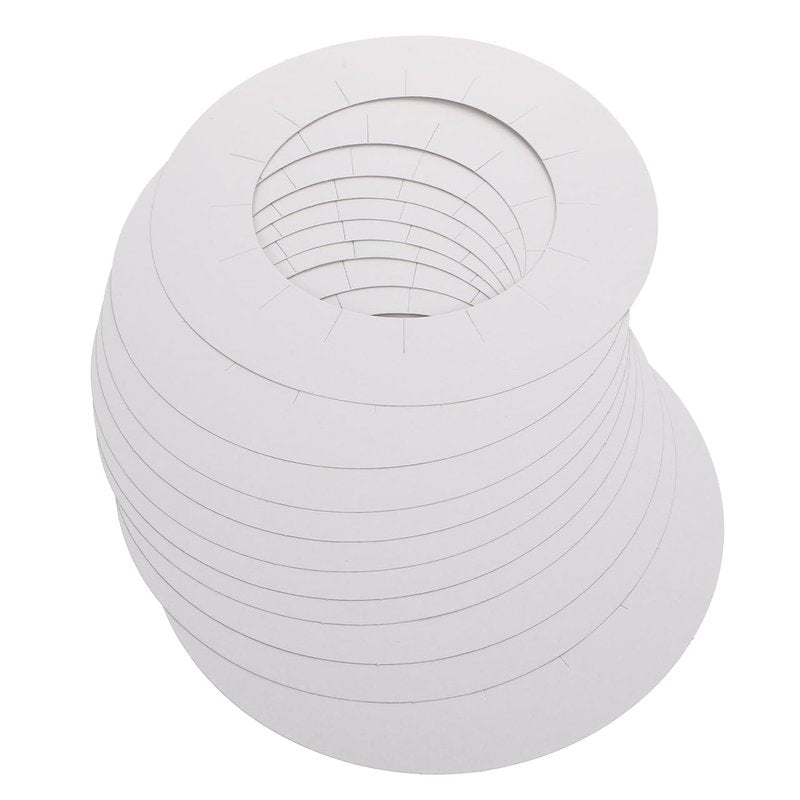 DOITOOL Waxing Machine Spill Proof Pads 3 Pack 6.10 Inch Square Mats with Serrated Edges for Hair Removal Wax Warmers