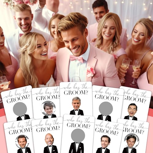 Minimalist Who Has The Groom Scratch Off Game Cards for 41 Guests