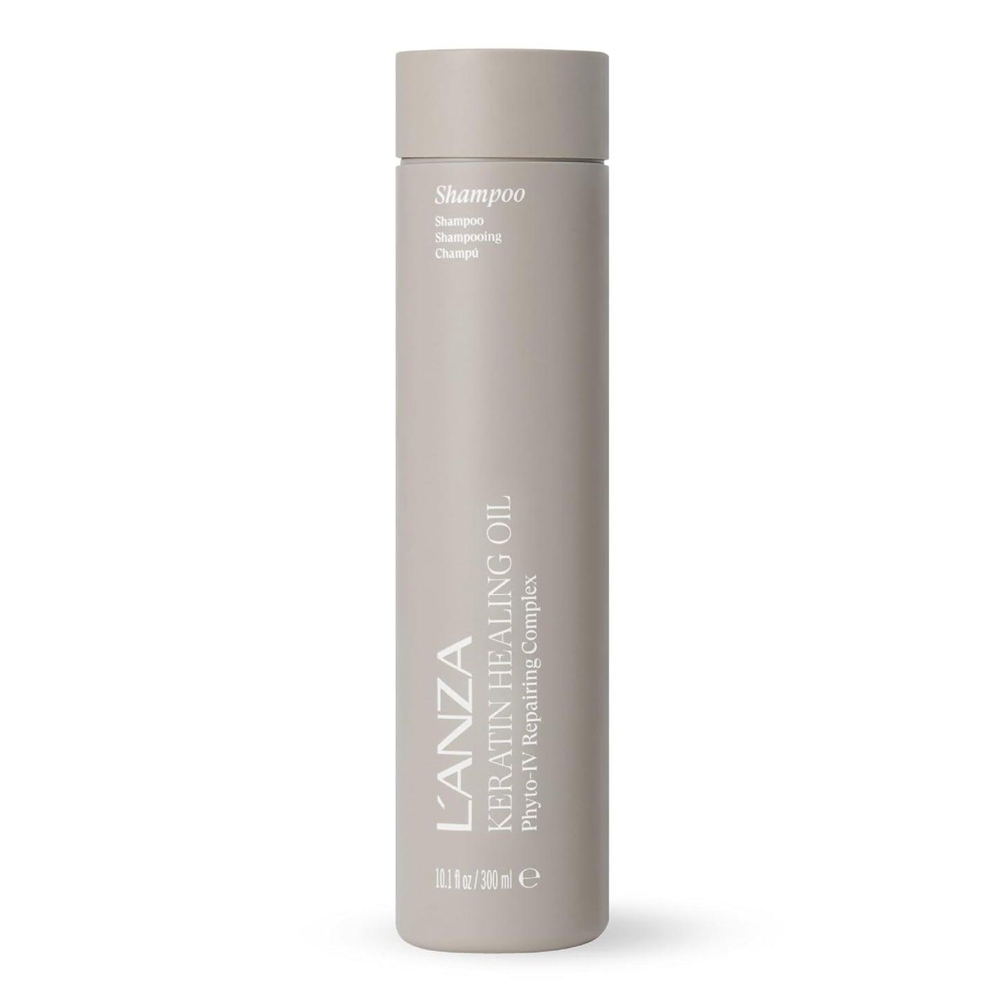 L'ANZA Keratin Healing Oil Shampoo - Hydrating Cleanse for Softness & Shine | Sulfate-Free, Color Safe, Anti-Frizz