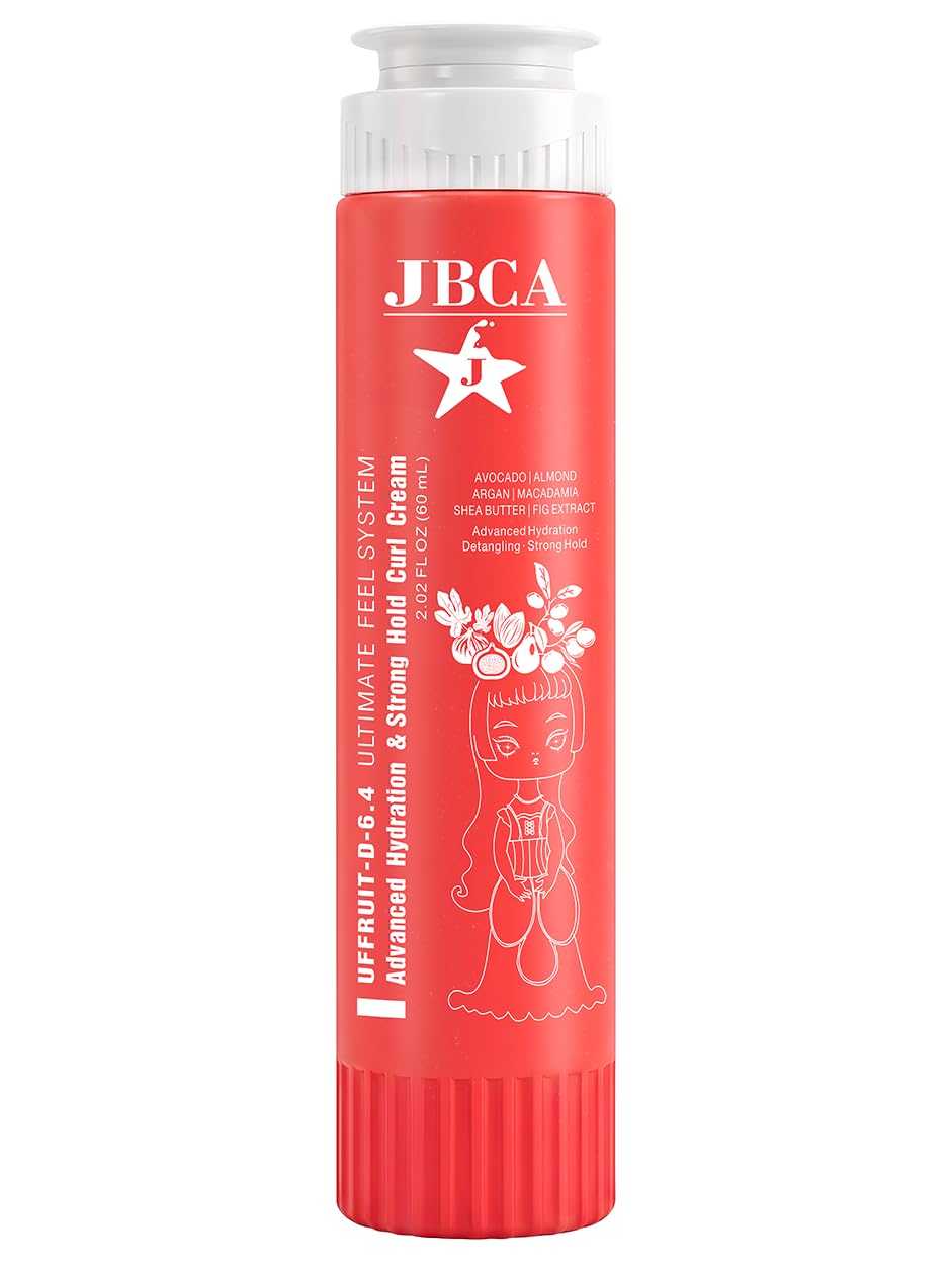 Curl Defining Cream for Wavy & Curly Hair - Anti-Frizz Formula with Shea Butter & Vitamin B5 | 8.45 Oz