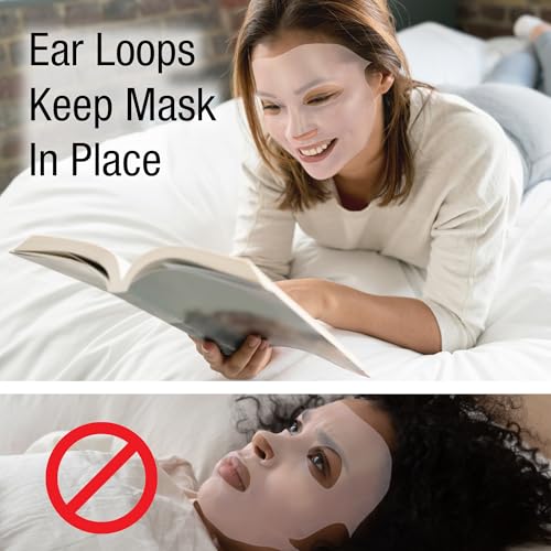 Luxe Reusable Silicone Face Mask for Serums & Moisturizers 2-Pack