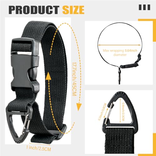 Heavy Duty Extension Cord Holder Organizer - 16 Pack Adjustable Straps