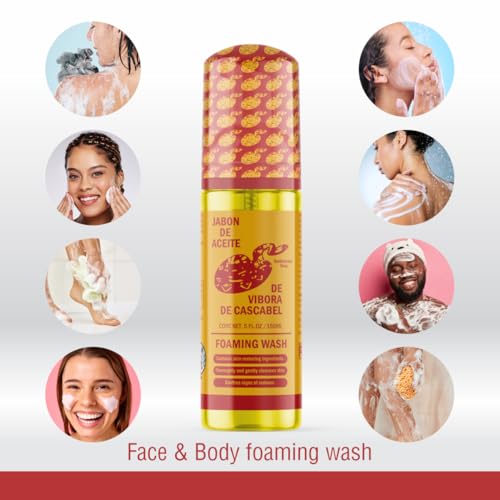 Jabón De Aceite vibora cascabel FOAMING WASH (LAVADO ESPUMOSO) 150 ml