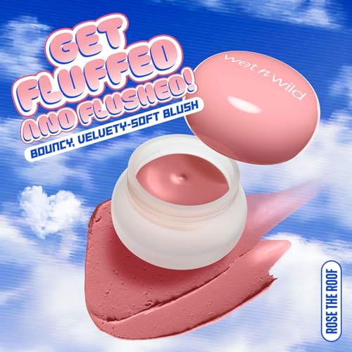 Mother Fluffer Cloud Blush - Velvety Rose Shade by wet n wild