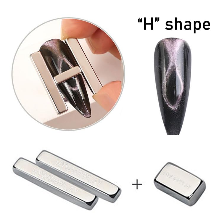 5-Piece Cat Eye Nail Magnet Kit for Stunning Nail Art Designs