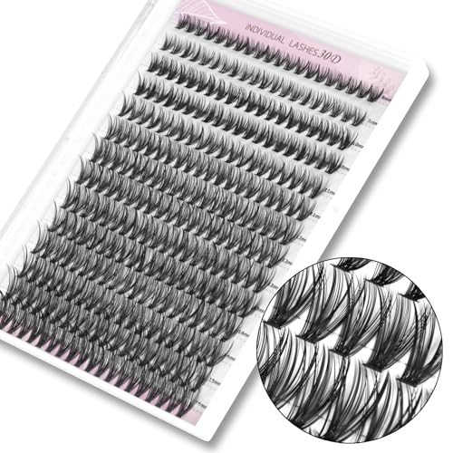 FinyDreamy 30D Individual Lash Clusters 8-16mm Volume False Eyelashes