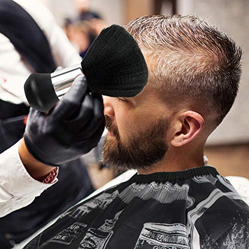 Professional Barber Cape with Neck Duster Brush - 47x56 inches