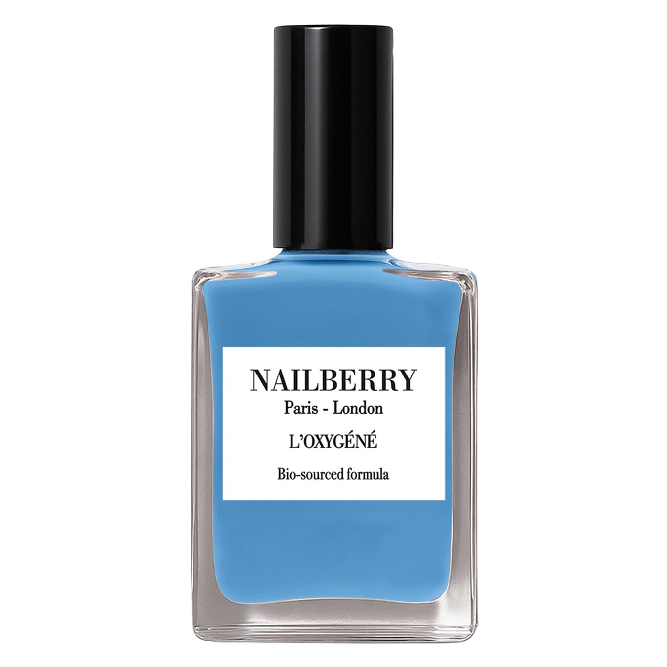 Oxygenated Nail Lacquer - Rose Blossom Pastel Pink | 12-Free Vegan Nail Polish | UV Protected Long-Wear | 15 ml