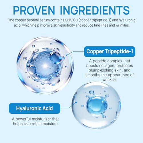 GHK-Cu Peptide Serum for Deep Hydration & Anti-Aging