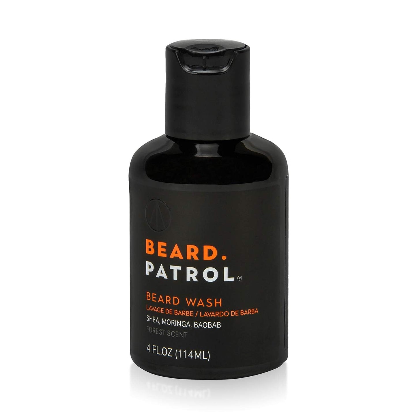Beard Patrol Beard Wash Cleanser and Conditioner in One Softens With All Natural Oils - Sulfate-Free, Paraben-Free - Pack of 3