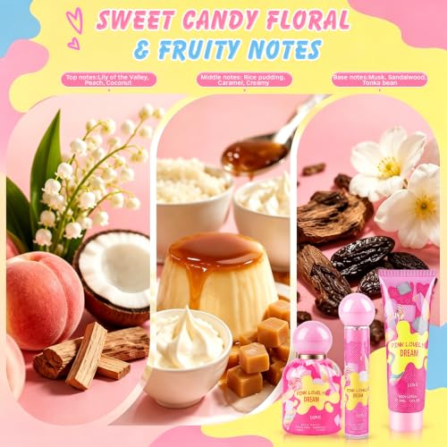 Fragrance Gift Set for Women - Body Lotion & Perfume Set