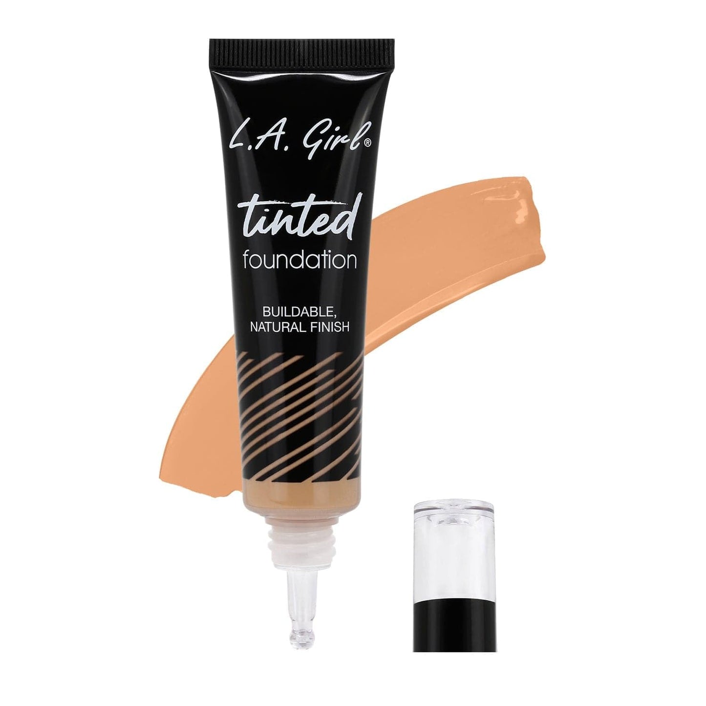 L.A. Girl Tinted Foundation - Medium Beige | Flawless Coverage & Lightweight Formula