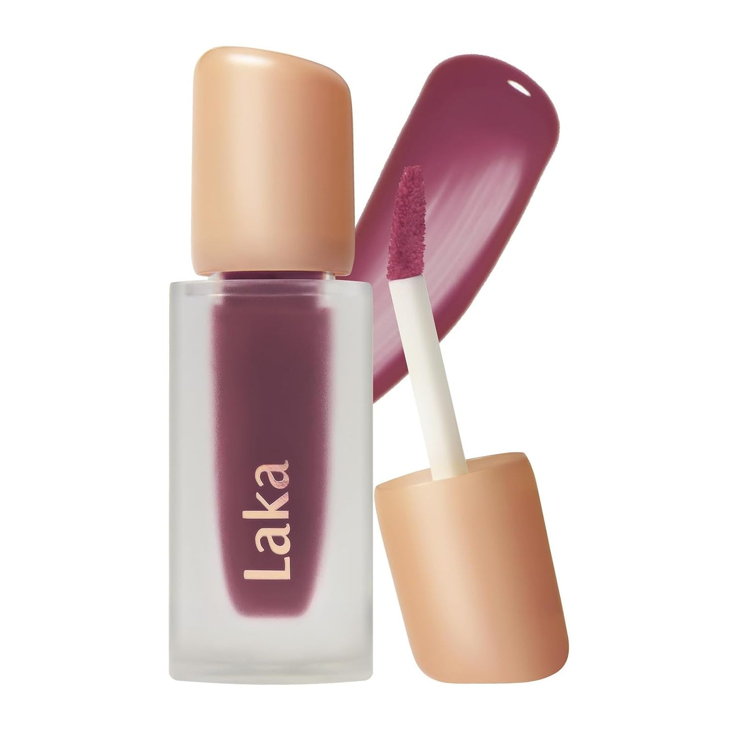 Fruity Glam Tint Lip Stain - Hydrating, Lightweight, Buildable Color | K-Beauty #101 Joyful, 4.5g/0.15oz