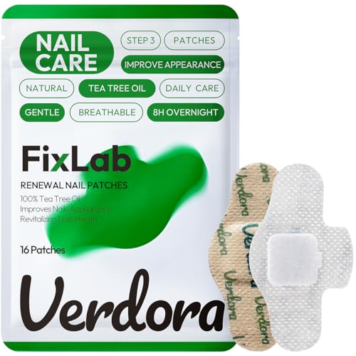 VERDORA Extra Strength Nail Patches with Tea Tree Oil - 16 Pcs