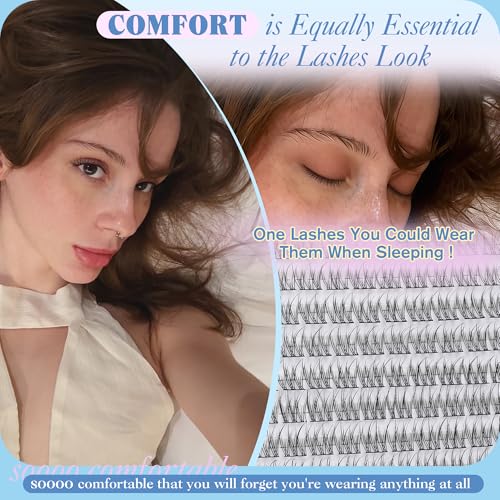 Natural Lash Clusters Kit E-Natural 01 - DIY Eyelash Extensions