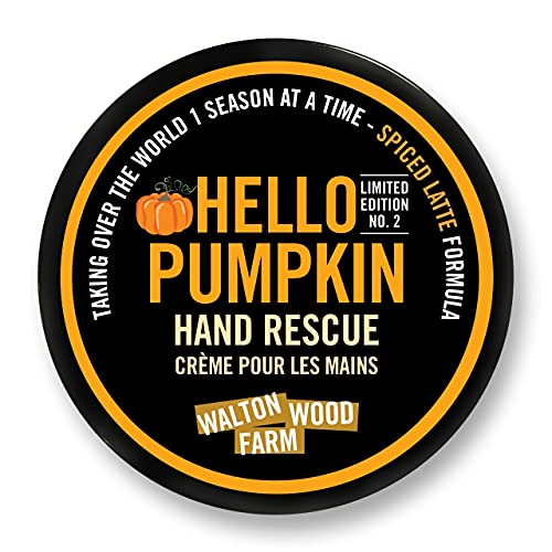 Walton Wood Farm Hello Pumpkin Hand Rescue - Deep Hydrating Hand Cream 4oz