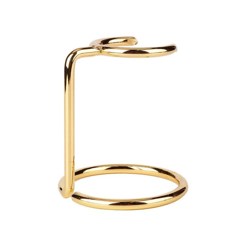 Shaving Brush Holder, Brush Stand Men Shaving Brush Stainless Steel Stand Holder for Salon Home Travel Use