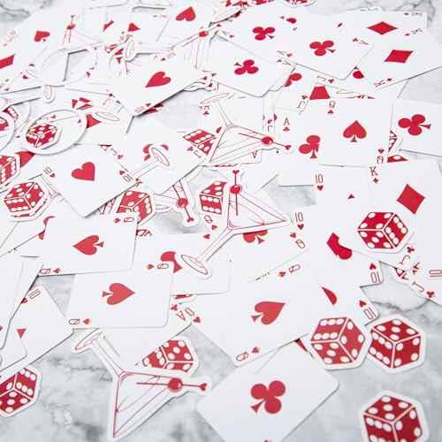 220pcs Lucky in Love Bachelorette Confetti for Vegas Parties