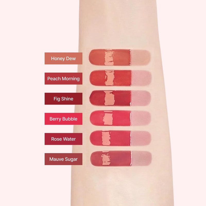 Hyper Fit Glam Drop Lip Tint - Hydrating Jojoba Oil & Shea Butter, Non-Sticky Gloss | Mauve Sugar (0.11 Oz)