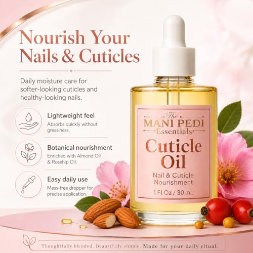 Nourishing Cuticle Oil with Jojoba & Vitamin E - 1 Fl Oz
