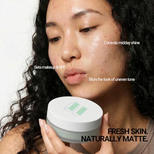 EqualRXN Spirulina Zinc Treatment Loose Powder for Oily Skin