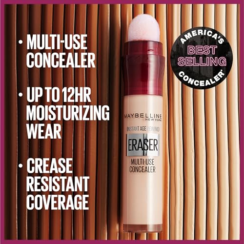 Maybelline Instant Age Rewind Dark Circles Concealer 110 - 0.2 Fl Oz, Anti-Aging Under Eye Treatment