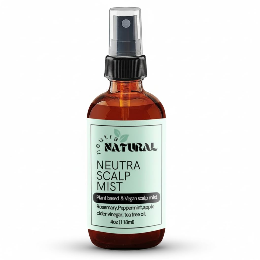 Scalp Clarifying Tonic | Tea Tree & Peppermint Cooling Detox for Oily Scalp - Water-Based, Sulfate & Paraben-Free