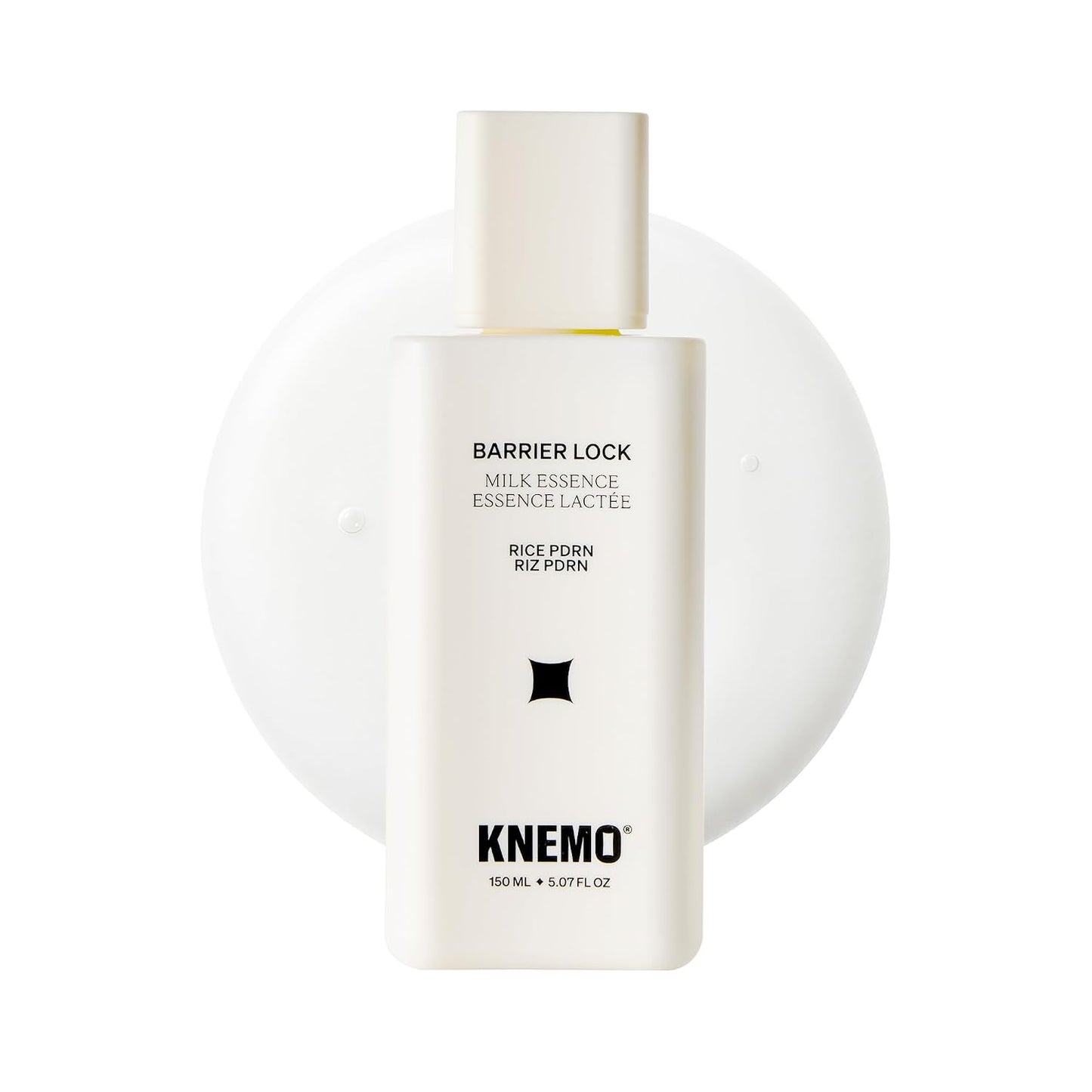 KNEMO BARRIER LOCK Rice PDRN Milk Essence - Hydrating Milky Toner with 6 Ceramides for Dry, Sensitive Skin