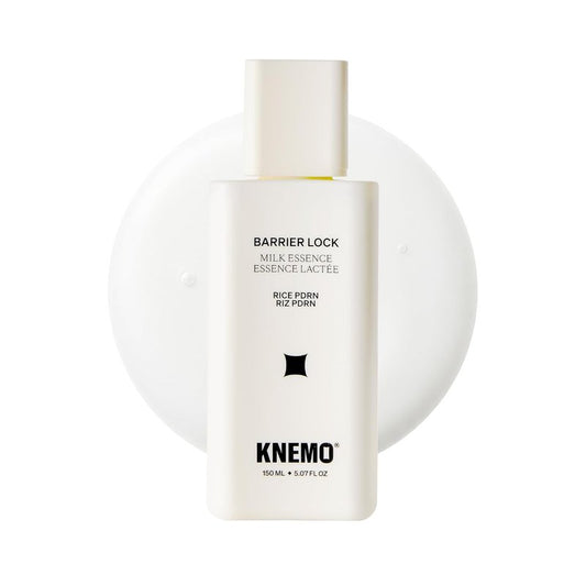 KNEMO BARRIER LOCK Rice PDRN Milk Essence - Hydrating Milky Toner with 6 Ceramides for Dry, Sensitive Skin
