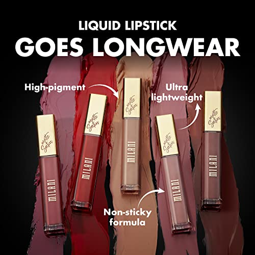 Milani Amore Matte Lip Crème - Covet Long-Lasting Liquid Lipstick