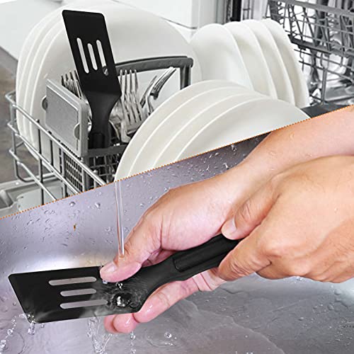 Mini Nylon Spatula - Heat-Resistant Serving Turner for Nonstick Cookware