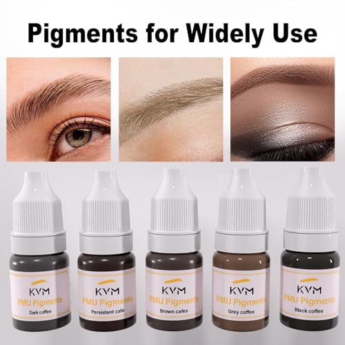 KVM Semi-Permanent Eyebrow Makeup Pigment Tattoo Ink - Pigment 1