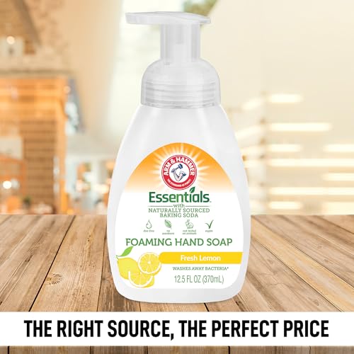 Arm & Hammer Fresh Lemon Foaming Hand Soap with Aloe Vera 12.5 Fl Oz - Pack of 1