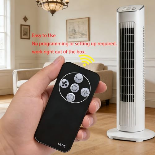 Replacement Remote Control for Cascade MK-TF0001 & Sunter 40" Tower Fan