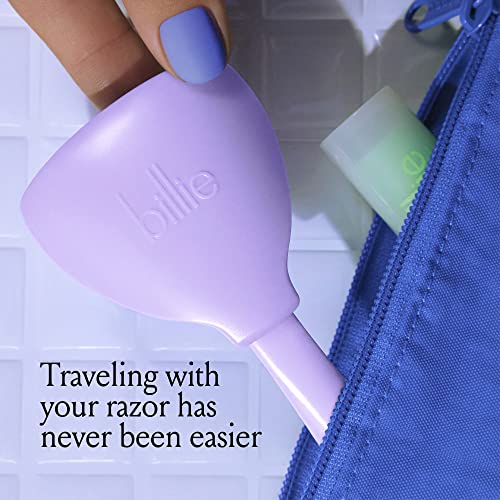 Billie Women’s Razor Refill Blades 4-Pack & DreamPop Travel Case Set