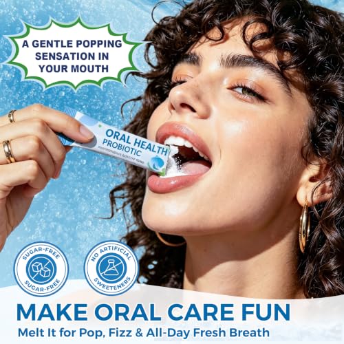Nature Target Oral Probiotics Powder for Bad Breath - 30 Travel Packets