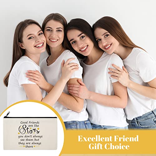 18-Piece Friendship Gift Makeup Bags for Women - Travel Organizer