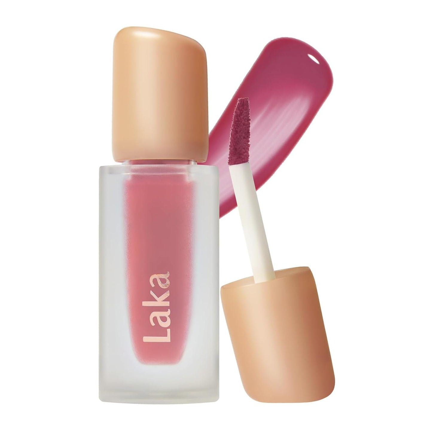 Fruity Glam Tint Lip Stain - Hydrating, Lightweight, Buildable Color | K-Beauty #101 Joyful, 4.5g/0.15oz