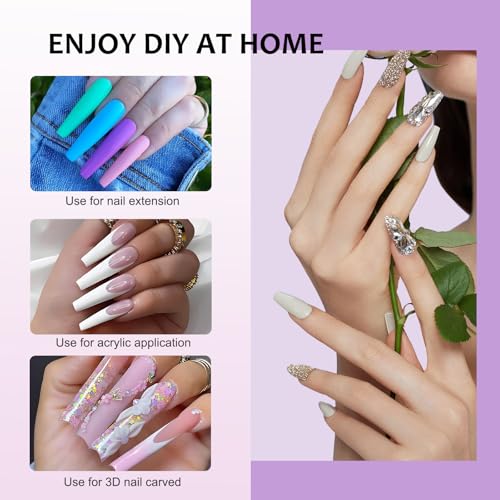 ZoCCee Gradient #10 Acrylic Nail Brush - Kolinsky Sable for Art & Extensions with Storage